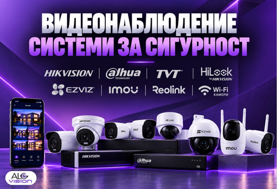 ВИДЕОНАБЛЮДЕНИЕ И СИСТЕМИ ЗА СИГУРНОСТ