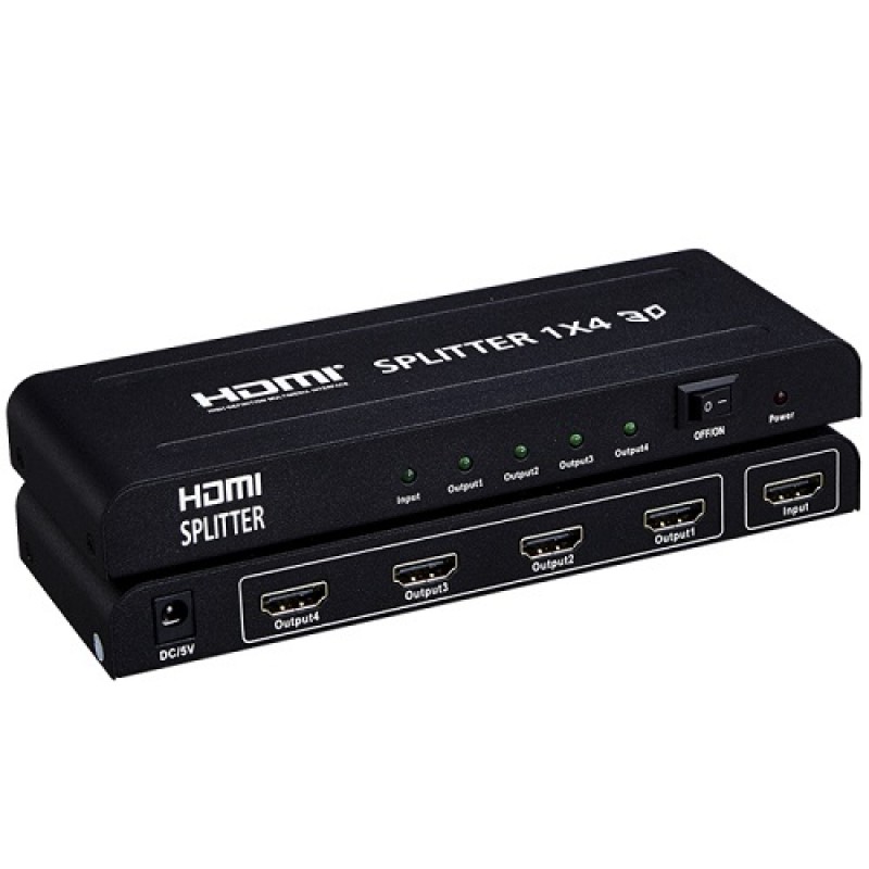 HDMI Splitter 1x4 EU Plug TT-SP02