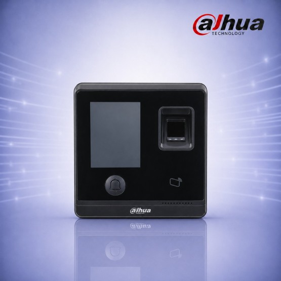 Dahua ASI1212F Контролер за Достъп с Пръстов Отпечатък, MIFARE RFID, Touch Screen и TCP/IP
